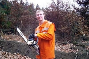 2003 Weihnachtsbaum Stellen